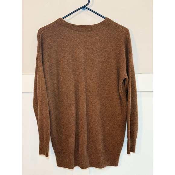 Women's Madewell Brown Merino Wool Blend Cardigan XXS - Picture 2 of 4